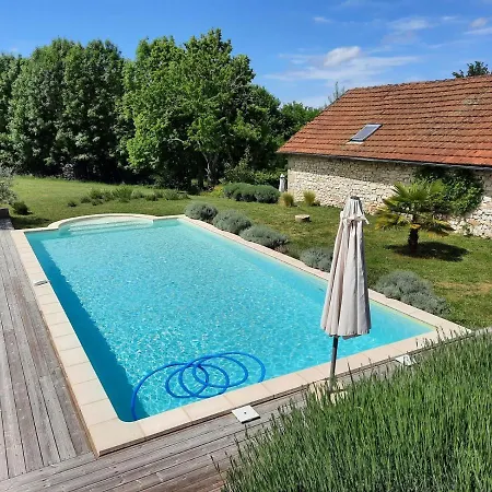 De L'ane Papillon-3 Chb- Piscine-jardin Saint-Cirq-Souillaguet