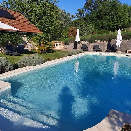 De L'ane Papillon-3 Chb- Piscine-jardin