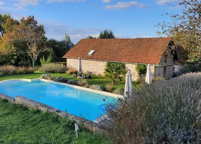 De L'ane Papillon-3 Chb- Piscine-jardin Dom wakacyjny Saint-Cirq-Souillaguet