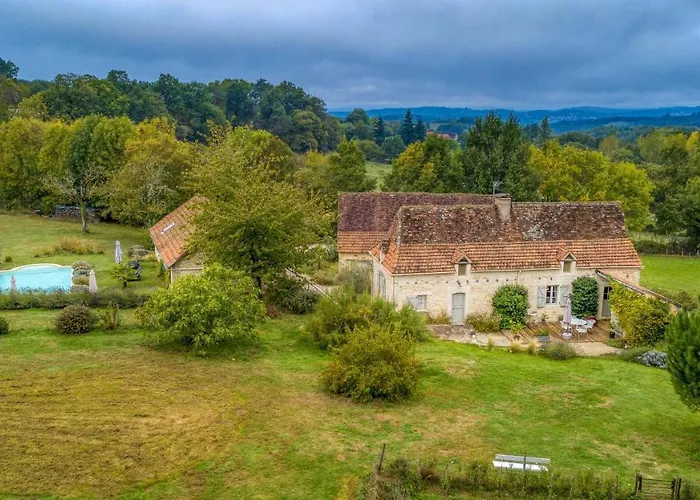 De L'ane Papillon-3 Chb- Piscine-jardin * Saint-Cirq-Souillaguet