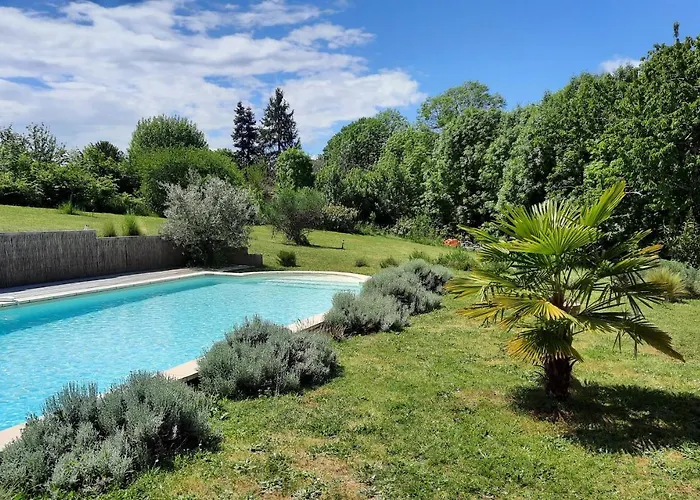 De L'ane Papillon-3 Chb- Piscine-jardin * Saint-Cirq-Souillaguet